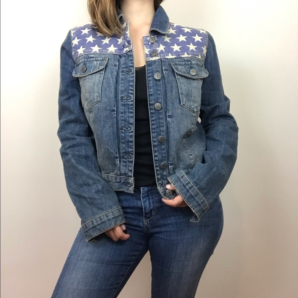TopShop Moto Women’s Jean Jacket.